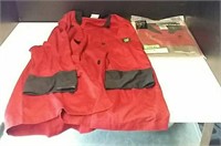 2 Red Chef Jackets. M/L