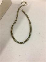 Bronze plastic imitation pearls 97 strands