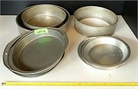 Various Cake and Pie Pans