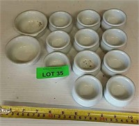 13 small Dipping/Finger Bowls
