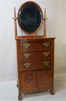 TURN OF THE CENTURY CHERRY TALL CHEST