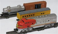 SMALL GROUP OF LIONEL TRAINS