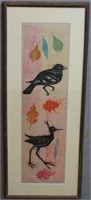 SIGNED & NUMBERED WOODCUT PRINT BY IRVING AMEN