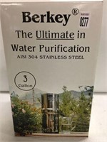 BERKEY WATER PURIFICATION AISI 304