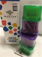 PORTION CONTROL CONTAINERS 2 SETS