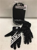 BATTLE ULTRA STICK RECEIVERS GLOVES SZ MEDIUM