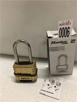 MASTER LOCK PADLOCK COMBINATION