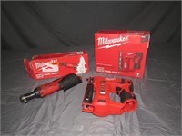 Milwaukee Cordless Crown Stapler and Ratchet-