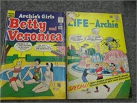 Two comic books: Betty and Veronica No. 107, Nov.