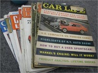 12 car Life magazines 1960-1963, , lots of muscle