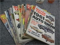 19 Motor Trend magazines 1960-1963, lots of