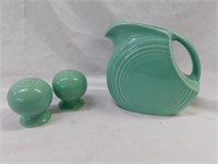 Fiesta Post '86, sea mist green: juice pitcher -