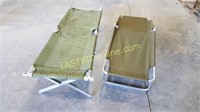 Army Cot and Lounge