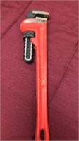 Used 18 pipe wrench