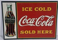 SST Ice Cold Coca-Cola Sold Here Sign