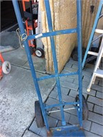 Blue metal furniture dolly