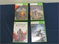 (4) XBOX 360 Games