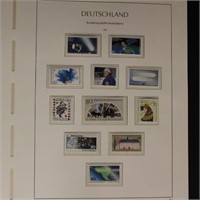 Germany Stamps Mint NH 1970s-1990s 5 Albums