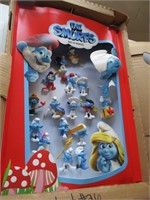 The Smurfs McDonald Happy Meal toy display