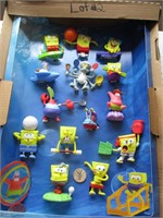 Spongebob Squarepants McDonalds Happy Meal display