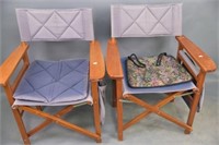 Pair of Folding Picnic Chairs