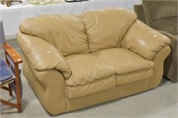 Two Seater Tan Couch