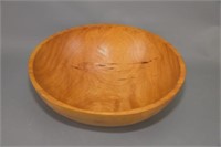 Canadian Round Wooden Bowl