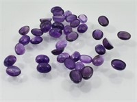 NATURAL 53.50CT AMETHYST GEMSTONE LOT