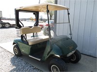 Ez-go electric golf cart with charger
