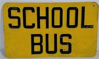 SST Embossed School Bus Sign