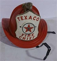 Plastic Texaco Fire Chief Helmet