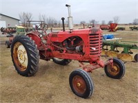 Massey Harris w/ Factory Wide Front Tractor