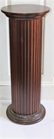 Wood Column Pedestal