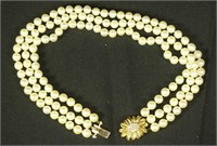 ROBERTO SIMON JAPANESE CULTURED PEARL NECKLACE