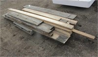 Wood Scaffold Plank, Approx 101"x18" & Assorted