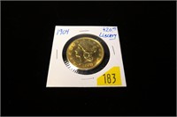 1904 $20 Gold Liberty Double Eagle, BU