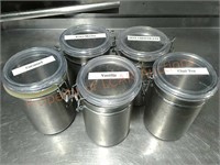 Stainless Steel Airtight Storage Containers