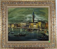Signed Italian Oil Painting, A. Binello