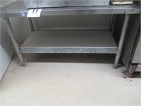 Stainless Steel 2 Level Work Table & Warming Table