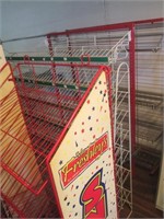 5 Each Stand Alone Wire Snack Racks