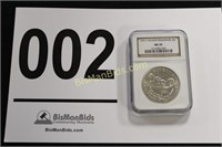 1991-P Mt Rushmore Comm Silver Dollar MS70