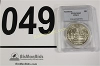1996-D Smithsonian Comm Silver Dollar MS69