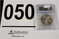 1995-D Track & Field Comm Silver Dollar MS69