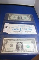 2 FEDERAL RESERVE NOTE 1969