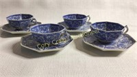 Demi-tasse cups and saucers