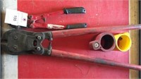 2-bolt cutters & locks - no keys