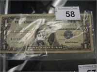 1957 $1 SILVER CERTIFICATE