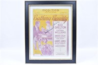 Tico-Tico Bathing Beauty Autographed Poster