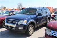 23 2007 Ford Explorer Blue