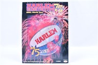 75th Harlem Globetrotters 2001 World Tour Program